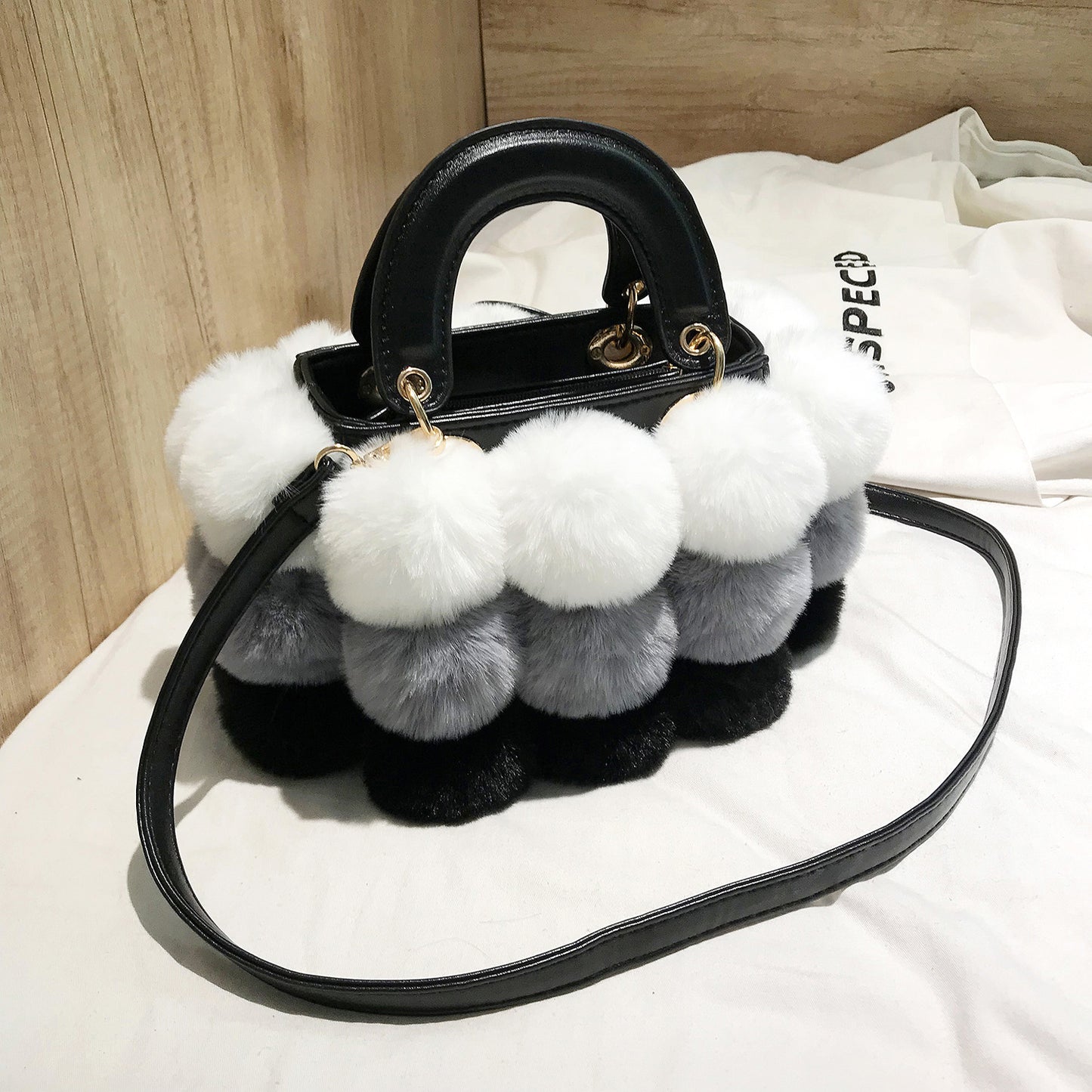 Plush Handbag