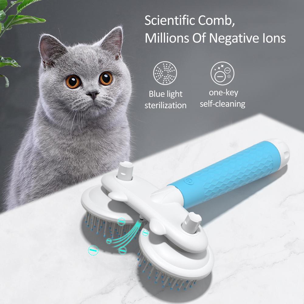 Pets' Slicker Brush_Double-headed Negative Ion Product