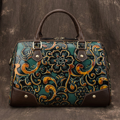 Stylish Embossed Handbag