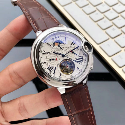 Mechanical Leather Watch