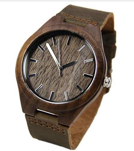 Walnut Wooden Wrist Watch