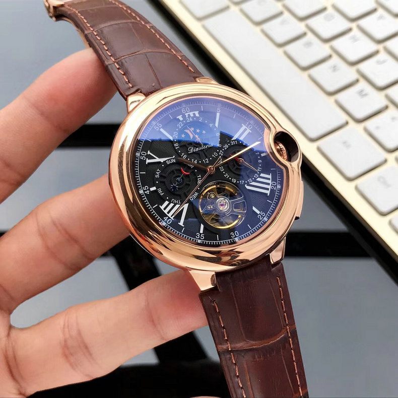 Mechanical Leather Watch