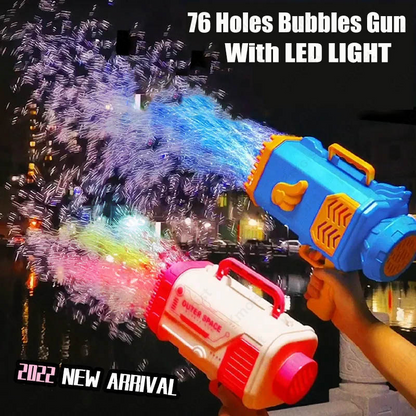 Bubble Blower Gun with Light