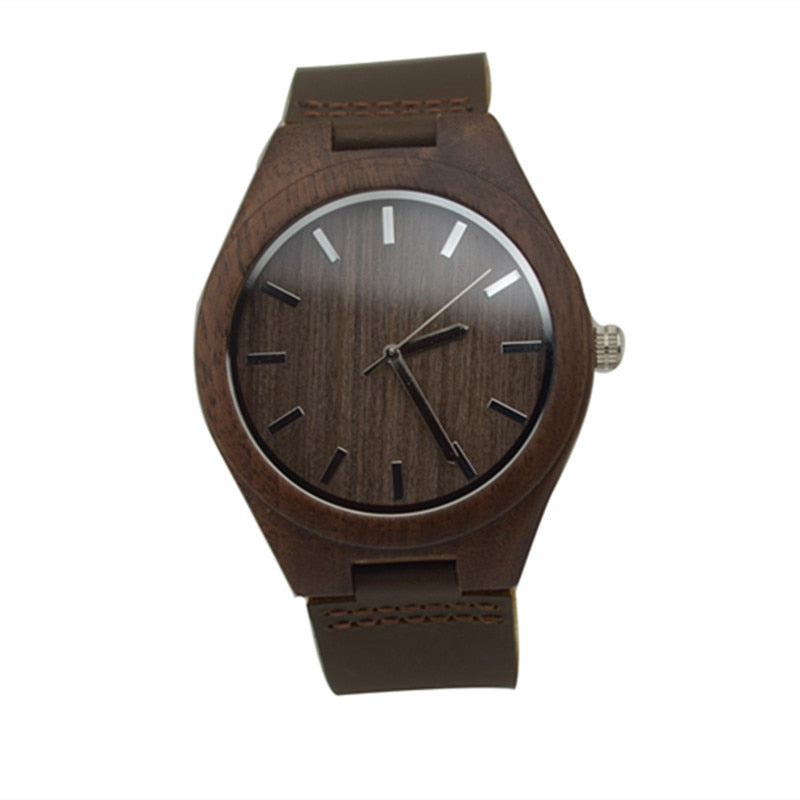 Walnut Wooden Wrist Watch