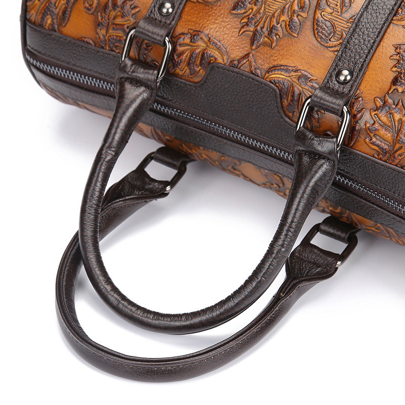 Easygoing Leather Satchel