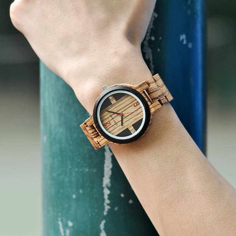 Vintage Wooden Watch