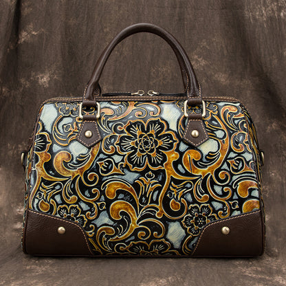 Stylish Embossed Handbag