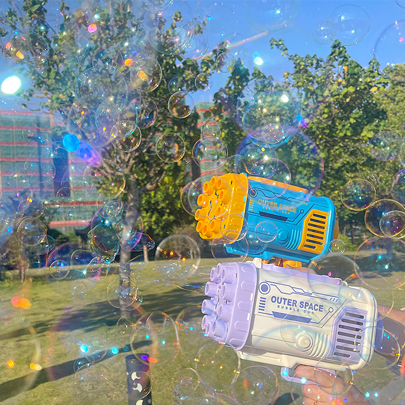 Bubble Blower Gun with Light