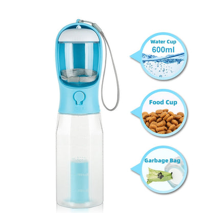 Portable Cat Dog Water Bottle / Food Feeder